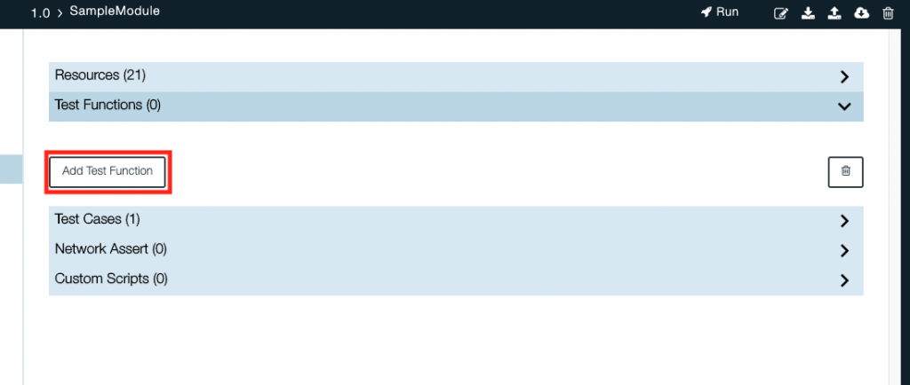 Adding Test Function in TestGrid dashboard